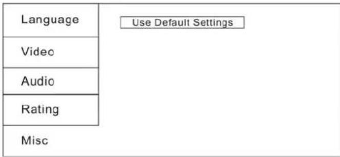 AEG DVD 4520 HDMI - MISC SETUP - 1