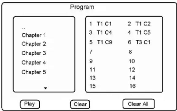 AEG DVD 4520 HDMI - PROGRAM (DVD/VCD Mode) - 1