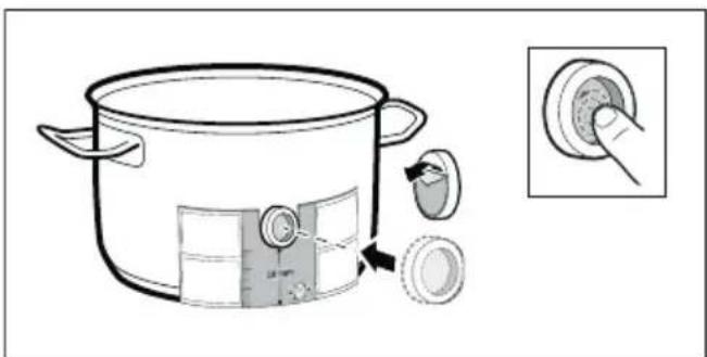 BOSCH PXY675JW1E - Applicazione del patch di silicone - 1