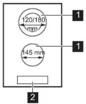 ZANKER KHV3321N - Indeling kookplaat - 1