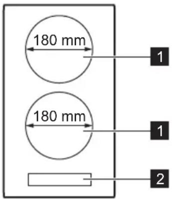 ZANKER KHI3420N - Description de la table de cuisson - 1