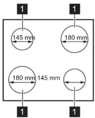 ZANKER KEV6041FBB - Indeling kookplaat - 1