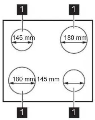 ZANKER KEV6041FBB - Cooking surface layout - 1