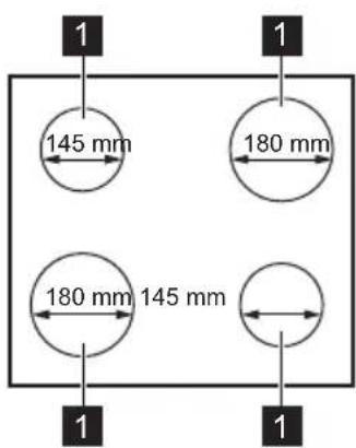 ZANKER KEV6041FBB - Kochfeldanordnung - 1