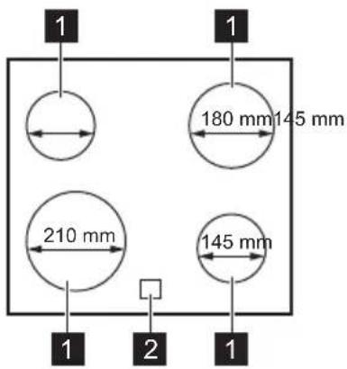 ZANKER KEV6041XXK - Description de la table de cuisson - 1
