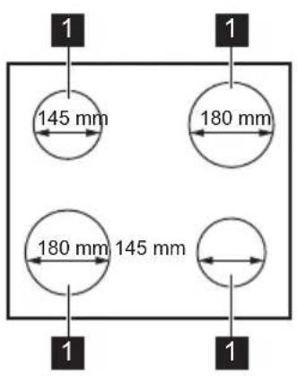 ZANKER EHE60001X - Cooking surface layout - 1