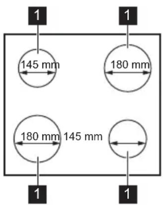 ZANKER EHE60001X - Description de la table de cuisson - 1
