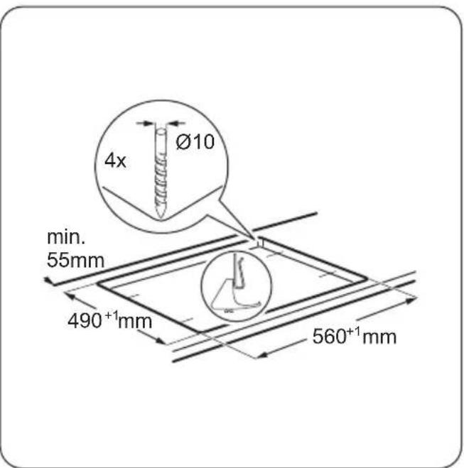 ZANKER EHE60001X - Encastrement - 2