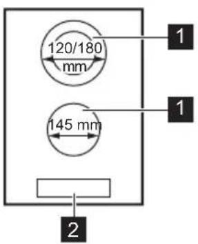 JUNO JKSN301R6 - Indeling kookplaat - 1