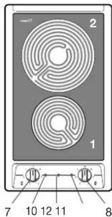 CDA HCG301 - DESCRIZIONE COMANDI - 1