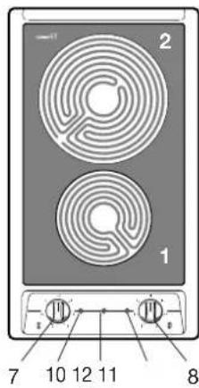 CDA HCG301 - CONTROL PANEL DESCRIPTION - 2