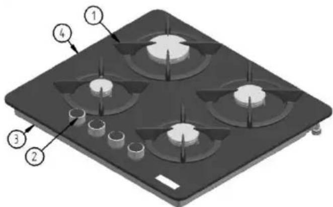 SILVERLINE CS 5244 - TECHNICAL PROPERTIES OF HOB - 2