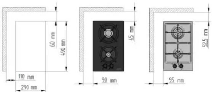 SILVERLINE CS 5224 W - INSTALLATION INFORMATION ON THE UNIT - 1
