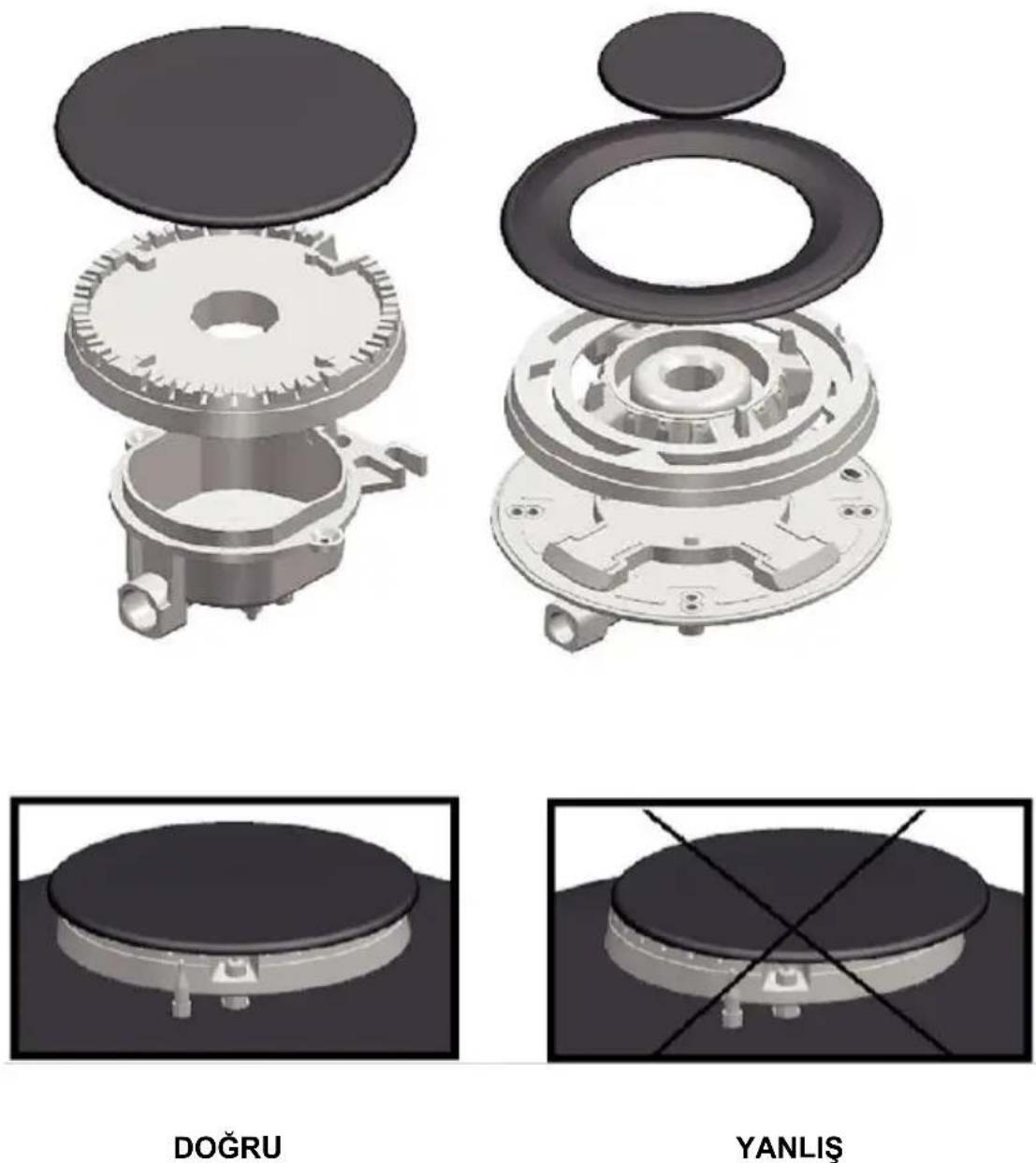 SILVERLINE CS 5223 W - ATEŞLEME DÜĞMELİ MODELLER (Otomatik Ateşleme) - 1