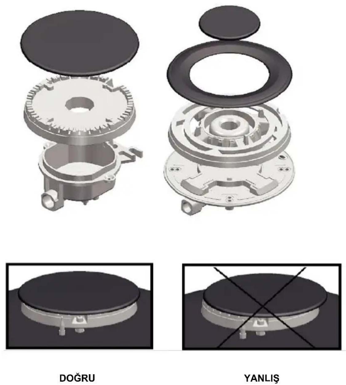 SILVERLINE AS 5323 X01 - ATEŞLEME DÜĞMELİ MODELLER (Otomatik Ateşleme) - 1