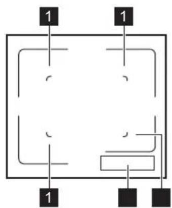 PROGRESS PAI6106I - Cooking surface layout - 1