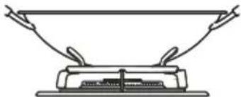 OCEANIC OCEACTG4FM - Adaptateur Wok - 4