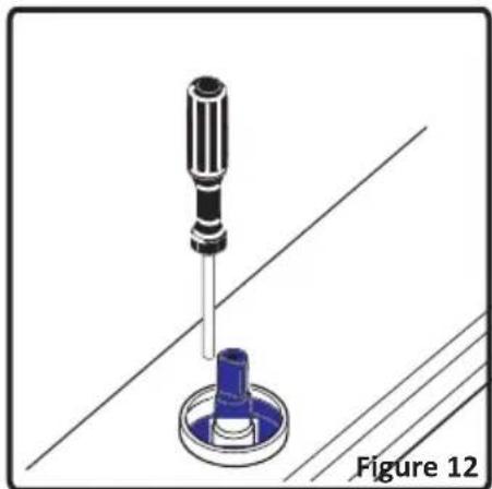 OCEANIC OCEACTG4FM - Adjusting the reduced flame position: - 1