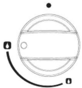 OCEANIC OCEACPM2G2V - Commande des brûleurs de la table de cuisson - 2