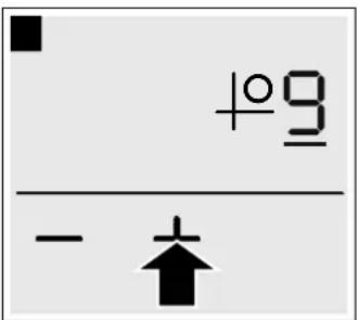 Junker JR36ET5401 - Setting the heat setting - 2