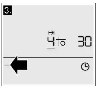 Junker JR36ET5401 - Dauer einstellen - 2