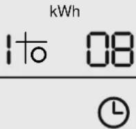 Junker JR36ET5401 - Weergave van het energieverbruik - 1