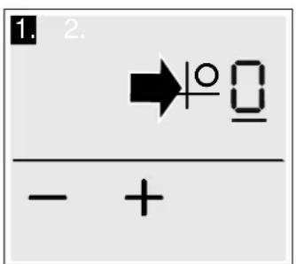 Junker JR36ET5401 - Setting the heat setting - 1