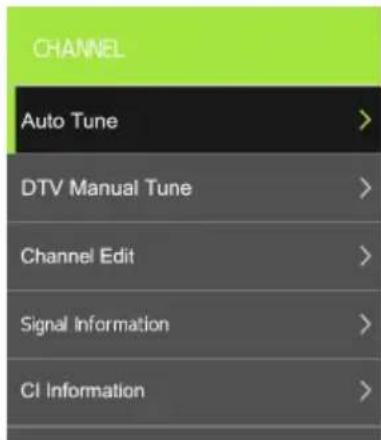 AKAI ATE55D1044K - CHANNEL - 1