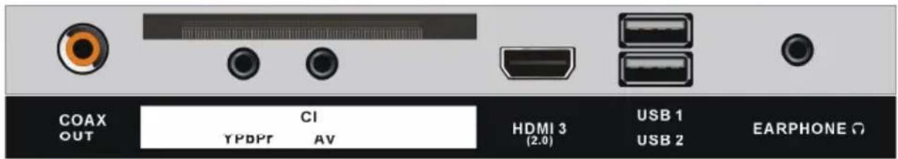 AKAI ATE55D1044K - HDMI 3 (2.0) - 4