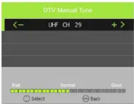 AKAI ATE55D1044K - Channel Edit - 2