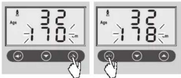 SOEHNLE Volga - Gegevensinvoer - 5