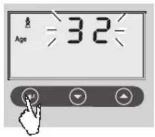 SOEHNLE Volga - Inskrivning av data - 8