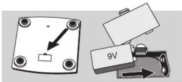 SOEHNLE Volga - Shift af batteri - 1