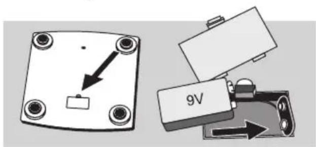 SOEHNLE Volga - Troca de pilha - 1
