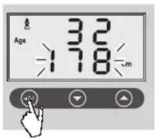 SOEHNLE Volga - Inskrivning av data - 10