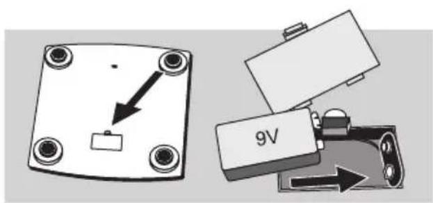 SOEHNLE Volga - Remplacement des pile - 1