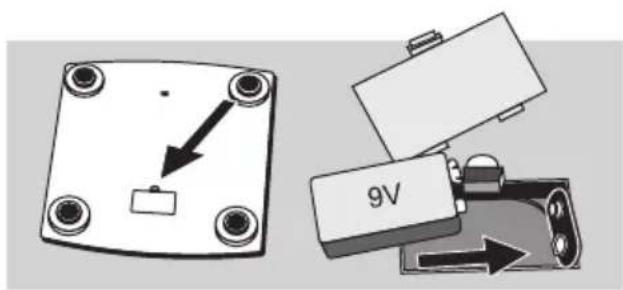 SOEHNLE Volga - Wymiana baterii - 1
