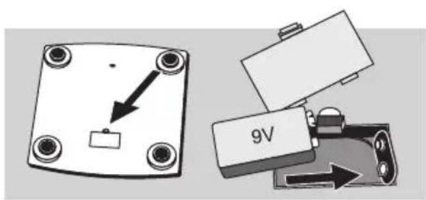 SOEHNLE Volga - Batterijen verrangen - 1