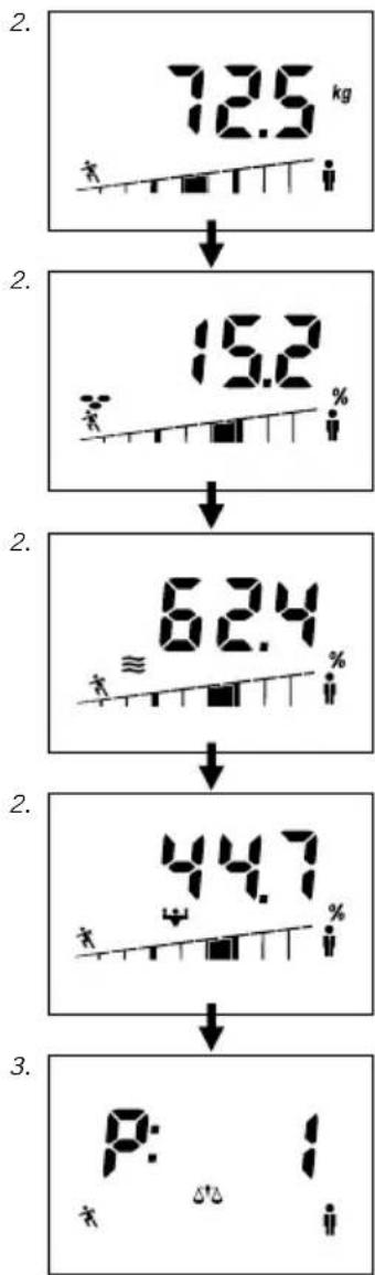 SOEHNLE Shape F4 - Inskrivning av data - 9
