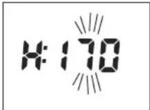 SOEHNLE Body Balance Shape F3 - Adatok bevitele - 4