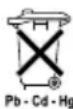 SOEHNLE Body Balance Shape F4 - Batterie-Entsorgung EG-Richtlinie 2008/12/EC - 1