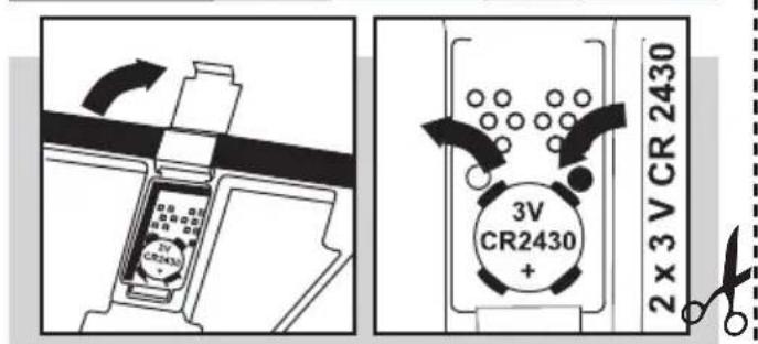 SOEHNLE Body Balance Pacific - Pil degistirme - 2