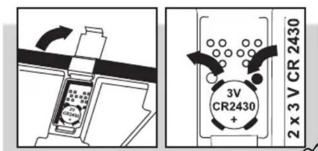 SOEHNLE Body Balance Pacific - Shift af batteri - 2