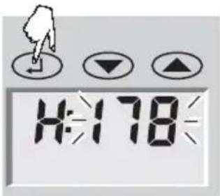 SOEHNLE Body Balance Caribic - Wprowadzanie danych - 4