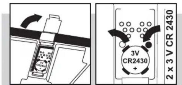 SOEHNLE Body Balance Caribic - Menjava baterij - 2