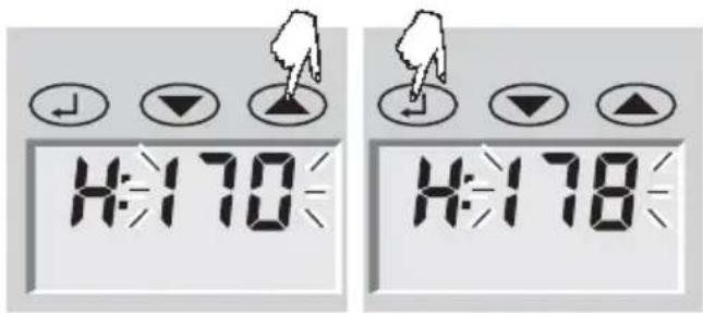 SOEHNLE Body Balance Caribic - Vkládání dat - 2