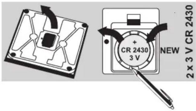 SOEHNLE Body Balance Lago - Menjava baterij - 1