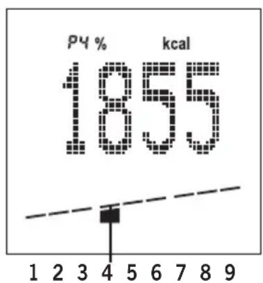 SOEHNLE Body Balance Comfort FS5 - Odchylka od Vaši nor mální osobní hodnoty - 1