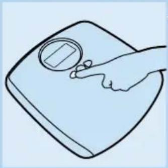 PHILIPS HF390 - Vejning incl. beregning af kroppens fedtprocent ved drug af memory-funktionen med personlige data - 2