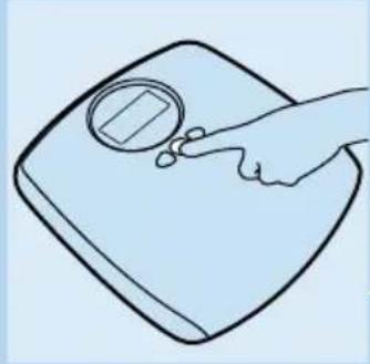 PHILIPS HF390 - Vücut yagi oranl serbest durumdaki tartim - 1